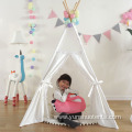 Cotton Canvas Lace Kids Teepee